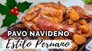 Mi receta favorita de PAVO AL HORNO NAVIDEÑO 🍗 [upl. by Liebowitz]