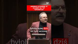 Jakubiak wygarnął im miliardy na TVP quotHipokryzjaquot [upl. by Aliuqehs]