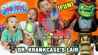 Dr Krankcases Lair Surprise Unboxing w Special Effects Skylanders Trap Team FUNPLAY HIDEAWAY [upl. by Dallas]