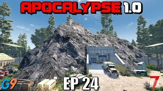 7 Days To Die  Apocalypse 10  EP24 Blue Ridge Bunker [upl. by Ellimac]