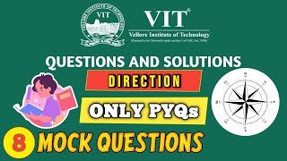 viteee mock test Question 2024  Important aptitude questions  Distance and Direction PYQ Solved 🤝 [upl. by Alexia652]