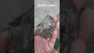 Beautiful chlorine quartz crystal💎naturalgemstonejewelry quartzgemstonebeauty [upl. by Ayatahs]