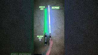 Force FX Elite vs Neopixel Sabine Wren Lightsaber [upl. by Nevar707]