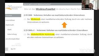 Kartellrecht 06  Deutsche Ausnahmen vom Kartellverbot  Machtmissbrauch 962021 [upl. by Aidiruy775]