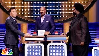 Tonight Show Family Feud with Steve Harvey and Alison Brie [upl. by Briggs475]