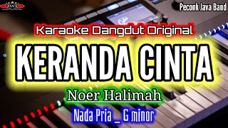 KARAOKEKERANDA CINTANADA PRIANOER HALIMAHKaraoke Dangdut Original [upl. by Aivartal]