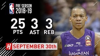 Jerome Randle Full Highlights vs Clippers  20180930  25 Pts 3 Ast 3 Reb [upl. by Tupler145]