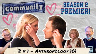 COMMUNITY  Season 2 Premier 2x1  Anthropology 101 😂 reaction comedy [upl. by Anetta]