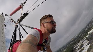 Riding The Worlds Tallest Sky Coaster At Fun Spot America In Kissimmee amp More On Ride POVs [upl. by Yoshio]