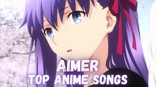 Top Aimer Anime Openings and Endings [upl. by Specht777]