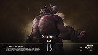 Sekhret Rank B Hunt FINAL FANTASY 16 4K [upl. by Gottlieb]