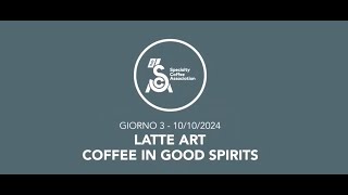 Campionati italiani 2025 Baristi Latte ArtCoffe in good spiritsBrewers cup [upl. by Aicylla902]