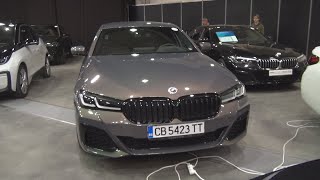 BMW 545e xDrive Car Exterior and Interior [upl. by Dnomed]