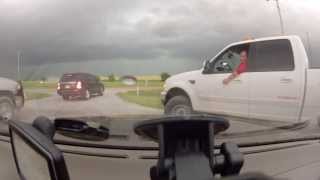 Storm Chasing Oklahoma May 31 2013 Widest Tornado In History [upl. by Ayr]