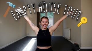 EMPTY HOUSE TOUR  First Home UK  ExCouncil House Tour and RENO IDEAS [upl. by Lamak758]