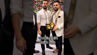 Iphone gold wedding gift rajab butt rajabfamily wedding rajabvlog rajabbutt94 walima foryou [upl. by Alyacim]