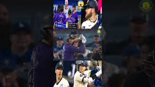 Rockies vs Dodgers Short Video SportViralBaseball [upl. by Airotahs]