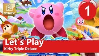 Lets Play Kirby Triple Deluxe  Part 1 German [upl. by Stranger]