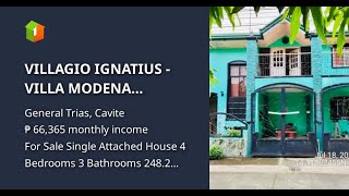 VILLAGIO IGNATIUS  VILLA MODENA GENERAL TRIAS CAVITE [upl. by Kurtis]