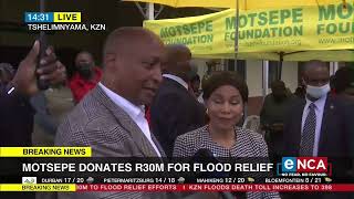 Patrice Motsepe donates R30 million for flood relief [upl. by Olshausen]