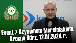 Szymon Marciniak odwiedził Krosno Odrzańskie 12012024 r [upl. by Cicely218]