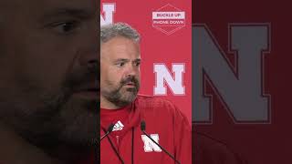 Rhule expects homefield advantage against Colorado  Huskers GBR [upl. by Demitria]