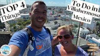 TOP 4 THINGS TO DO IN VILLAHERMOSA MEXICO [upl. by Nnylatsyrk]