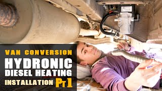 How to Instal Eberspacher Diesel Hydronic Heater STEP BY STEP [upl. by Gnas]