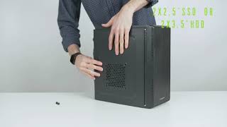 Mini Torre MicroATX  PSU 500W ACM500  Unboxing  Tacens Anima [upl. by Edlitam]