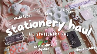 HUGE Stationery Haul 2024  GIVEAWAY 🌸 ft Stationery Pal  Drawing YOUR OCs in my STYLE [upl. by Yorgen562]