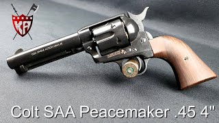 Colt SAA Peacemaker 45 4quot King ArmsCybergun  Airsoft Estarit [upl. by Morven110]