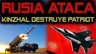 🔴 RUSIA DESTRUYE OTRA BATERIA PATRIOT 🔴 ATAQUES CON KINZHAL IMPARABLES 🔴 [upl. by Luelle]