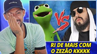 REAGINDO A Zezão Vs Mussoumano  Batalha de Youtubers [upl. by Reece986]