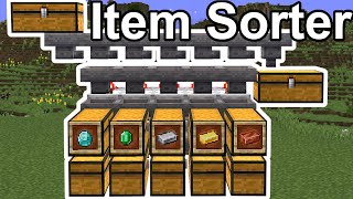 Item Sorter  Minecraft 121 [upl. by Lenoel]