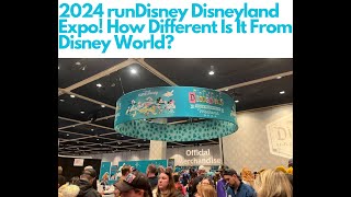 2024 runDisney Disneyland Expo [upl. by Kcirddec]