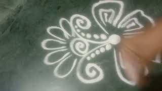 daily use rangoli design rangoli freehand rangoli designsaiartdesign [upl. by Etana265]