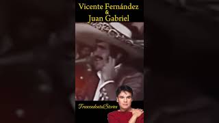 Vicente Fernández habla de Juan Gabriel [upl. by Ahsrat]