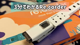 3分でわかるRecorder  Artinoise  ルナティカ [upl. by Ahsekat]