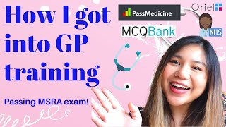 How I got into GP training in the UK  Passing the MSRA examPreparationEverything you NEED to know [upl. by Klinges20]