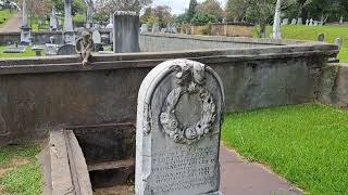 7182024  Irene Ford graveside  Natchez Cemetery [upl. by Sair]