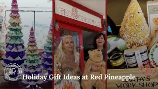 Holiday Gift Ideas at the Red Pineapple with Caron Davis Realtor [upl. by Fronnia]