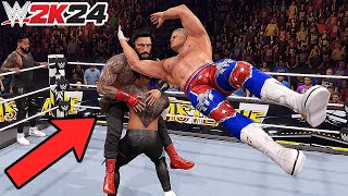 25 New Double Finishers Combo in WWE 2K24 Concept [upl. by Ylirama]