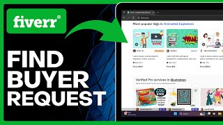 How To Find Buyer Request On Fiverr Quick amp Easy Method [upl. by Wenda625]