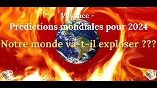 Prédictions mondiale pour 2024 les énergies du monde en 2024 quel futur pour lhumanité  voyance [upl. by Ert]