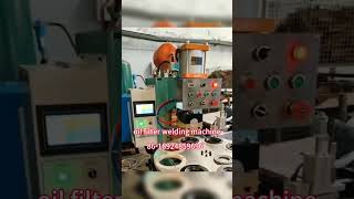 oil filter welding machineoil filterfilters oilfilter spot weldingmachineweldingmachine [upl. by Batista573]