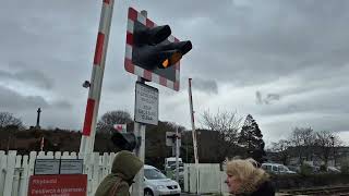 Porthmadog Level Crossing Gwynedd [upl. by Alihet]