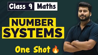 Number System Class 9 in One Shot Revision  Class 9 Maths Chapter 1 [upl. by Irby45]