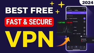 Best Free Internet VPN for Android 2024 ⚡FAST amp SECURE 🚀 How To Use ProtonVPN on Mobile Phone [upl. by Amairam221]