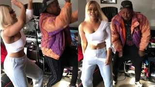 BIZIZI AND KAYGEE NEW DANCING WUTUTU CHALLENGE MOVES🔥🔥🔥🔥💃💃💃💃 [upl. by Mihcaoj]