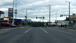 Seward Highway Anchorage  Gambell Street southbound [upl. by Chrystal]